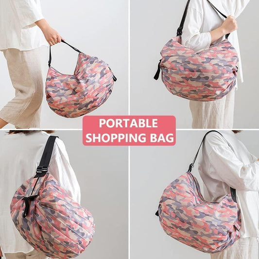 Two Pieces Foldable Shopping Bag - NeworldStore