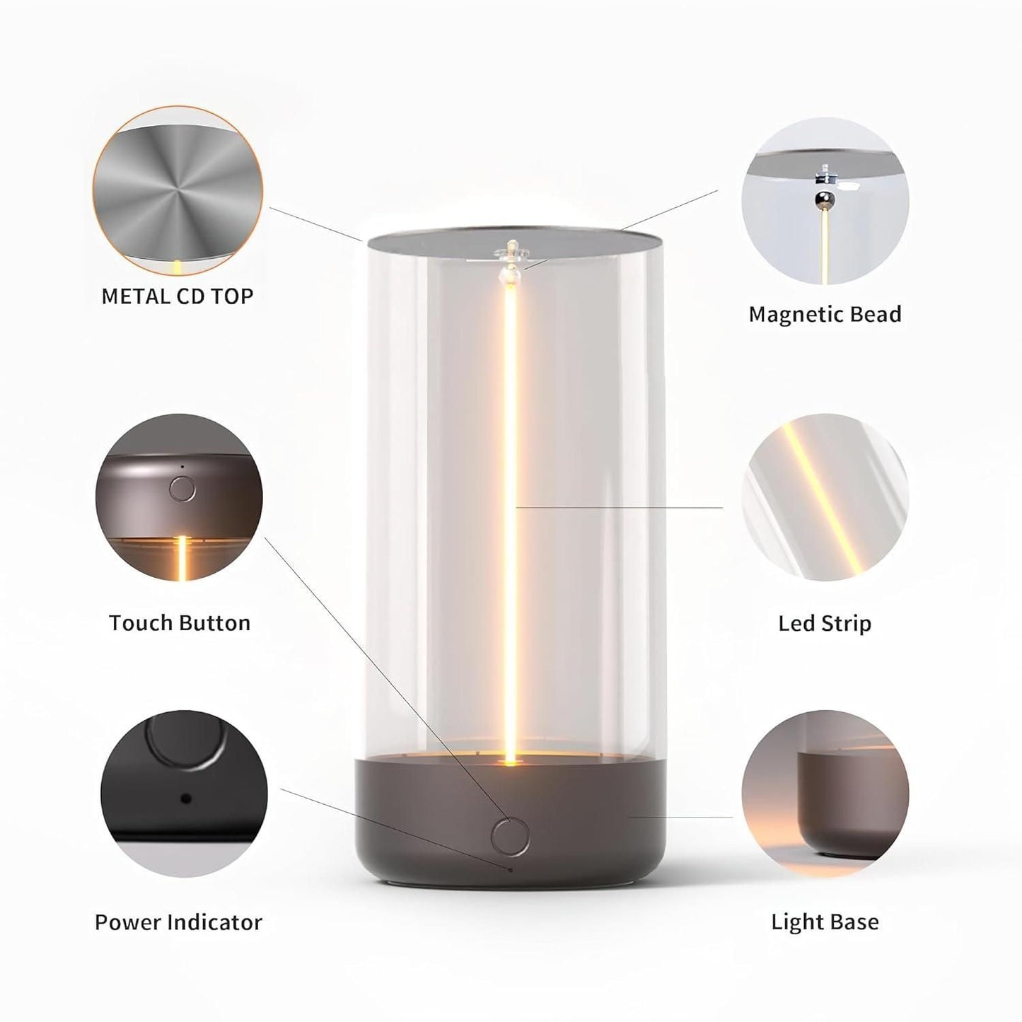 Magnetic Lamp