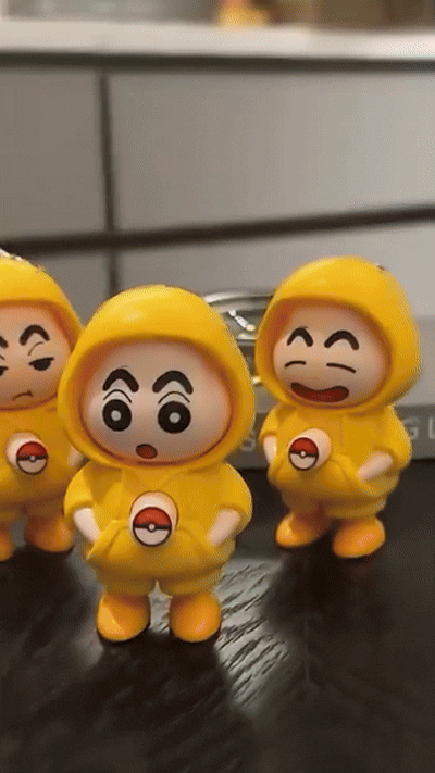 Shinchan Face Chaning Keychain