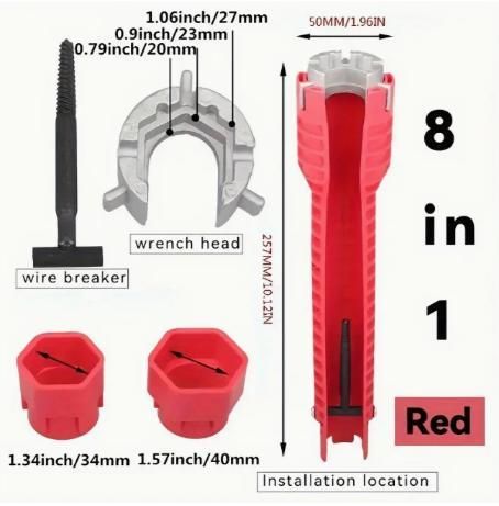 Wrench Tool ? Tight Space Plumber Kit - NeworldStore