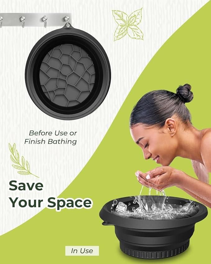 Face Bowl for Ice Portable Washing Basin for Puffiness Relief - NeworldStore