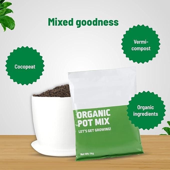 Organic Pot Mix 500gm - NeworldStore
