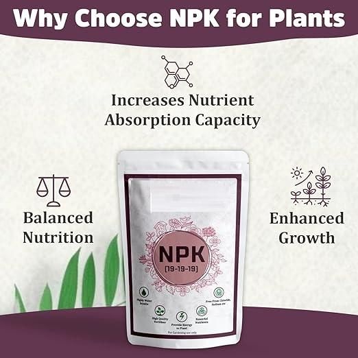 NPK Fertilizer For Plants 350gm - NeworldStore