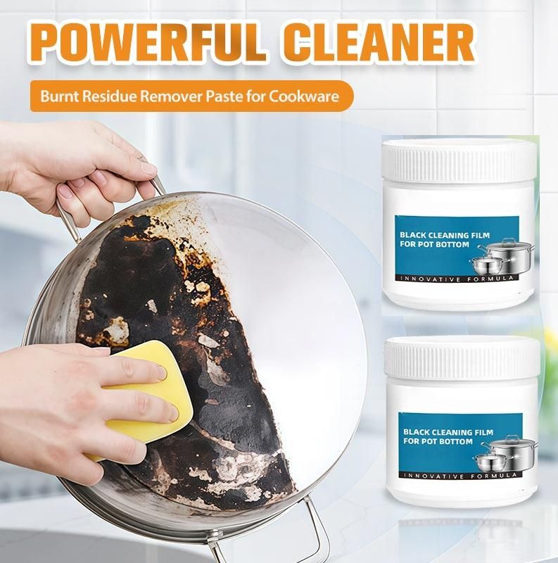 Powerful Burnt Residue Remover Paste for Cookware 100gm Each  (Pack of 2) - NeworldStore