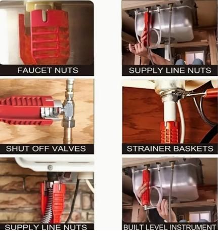 Wrench Tool ? Tight Space Plumber Kit - NeworldStore