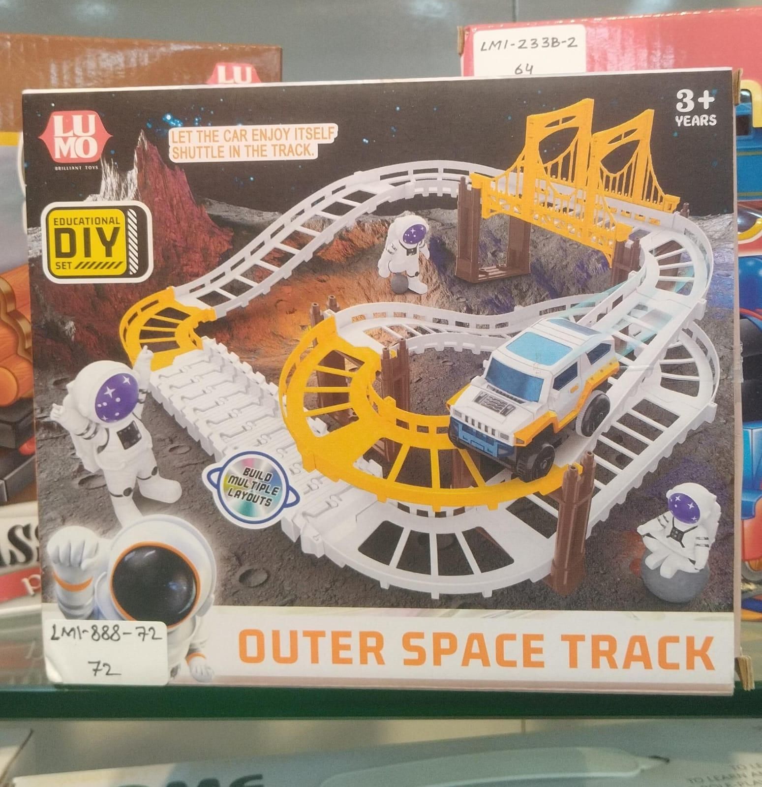 Astronaut Spaceship Track Set - Outer Space Toy Set for Kids - NeworldStore