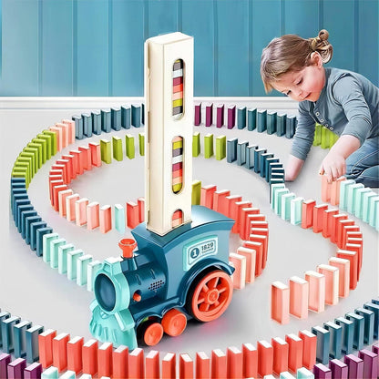 Train Toy Domino Set for Kids BPA Free Plastic with Sound Effects - NeworldStore