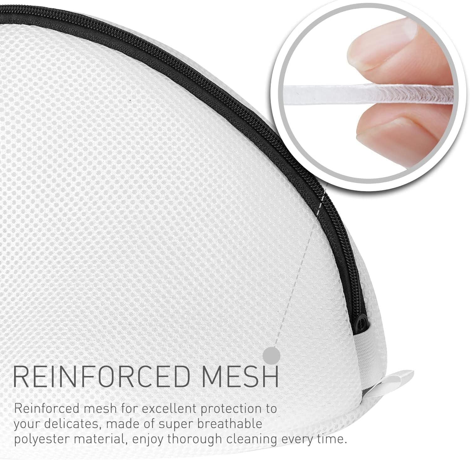 Shoes Wash Bags with Bumper Protectors Mesh Laundry Bag - NeworldStore