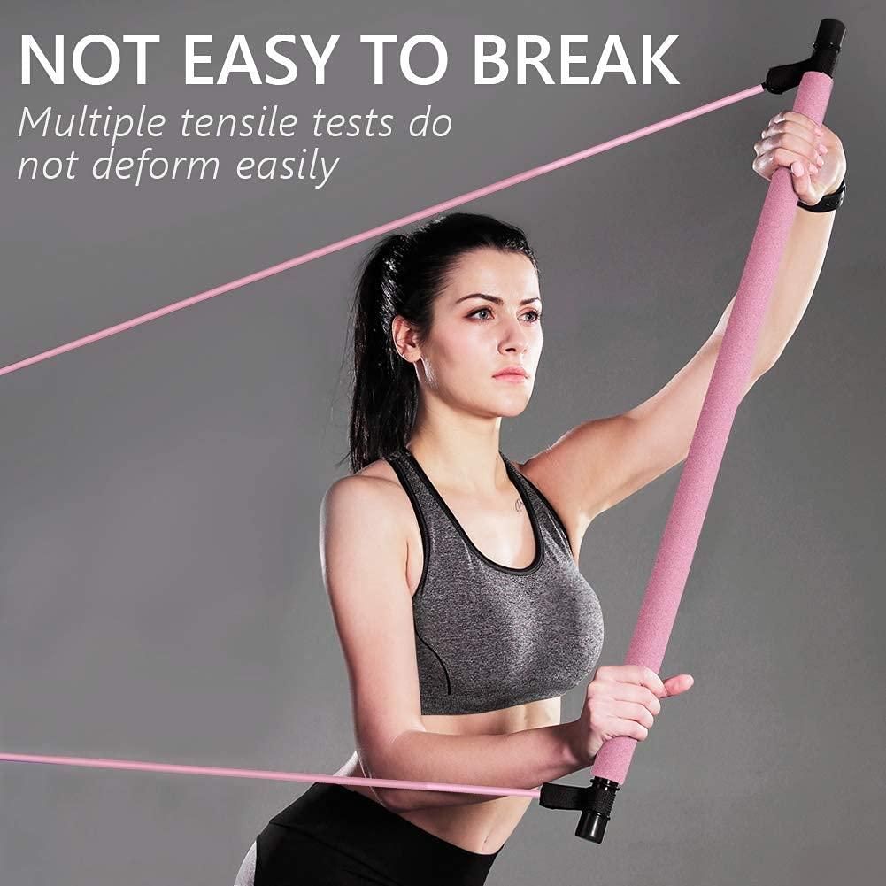 FirstFit Premium Pilates Stick Fitness Bar - NeworldStore