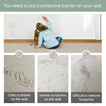 Self- Adhesive Transparent Electrostatic Wall Protection Film Buy 1 Get 1 Free - NeworldStore